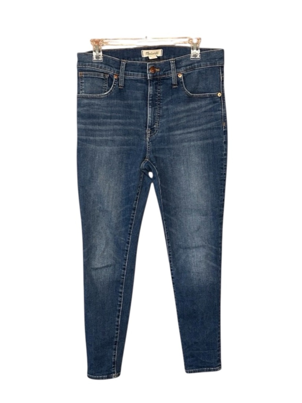 Madewell Mid-Rise Skinny Blue Jeans, Women’s Size 30 (32" waist)